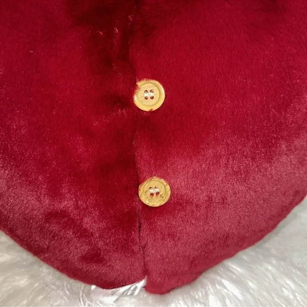 Snuggle Buddies Warm Me I’m Yours Dark Red Heart Removable Heatable Belly